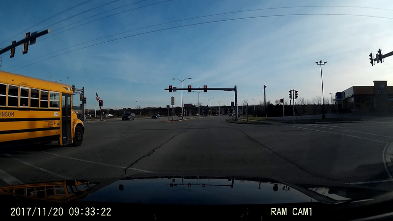 No, it doesn’t matter that soon after this screen cap it went green/flashing yellow arrow. He never stopped and was WAY past the limit line/crosswalk.